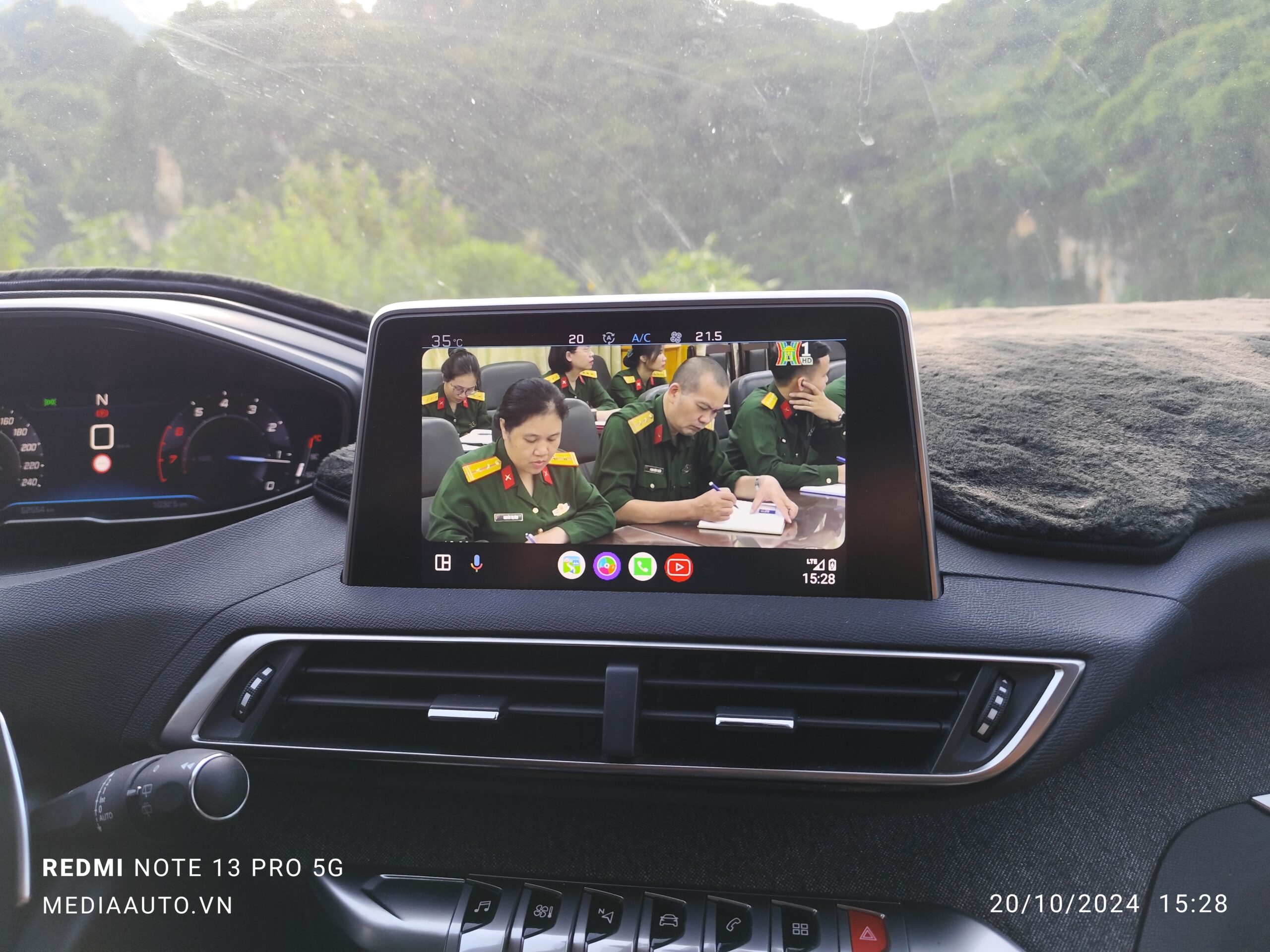 mediaauto xem youtube qua android auto